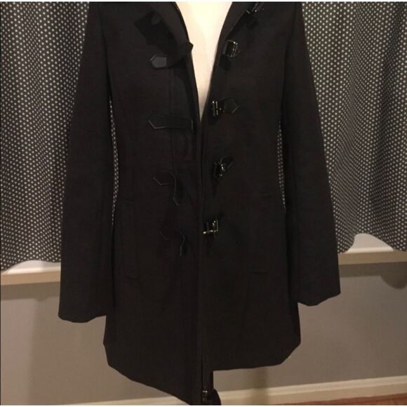Forever 21 Hooded Toggle Coat - Picture 7 of 7